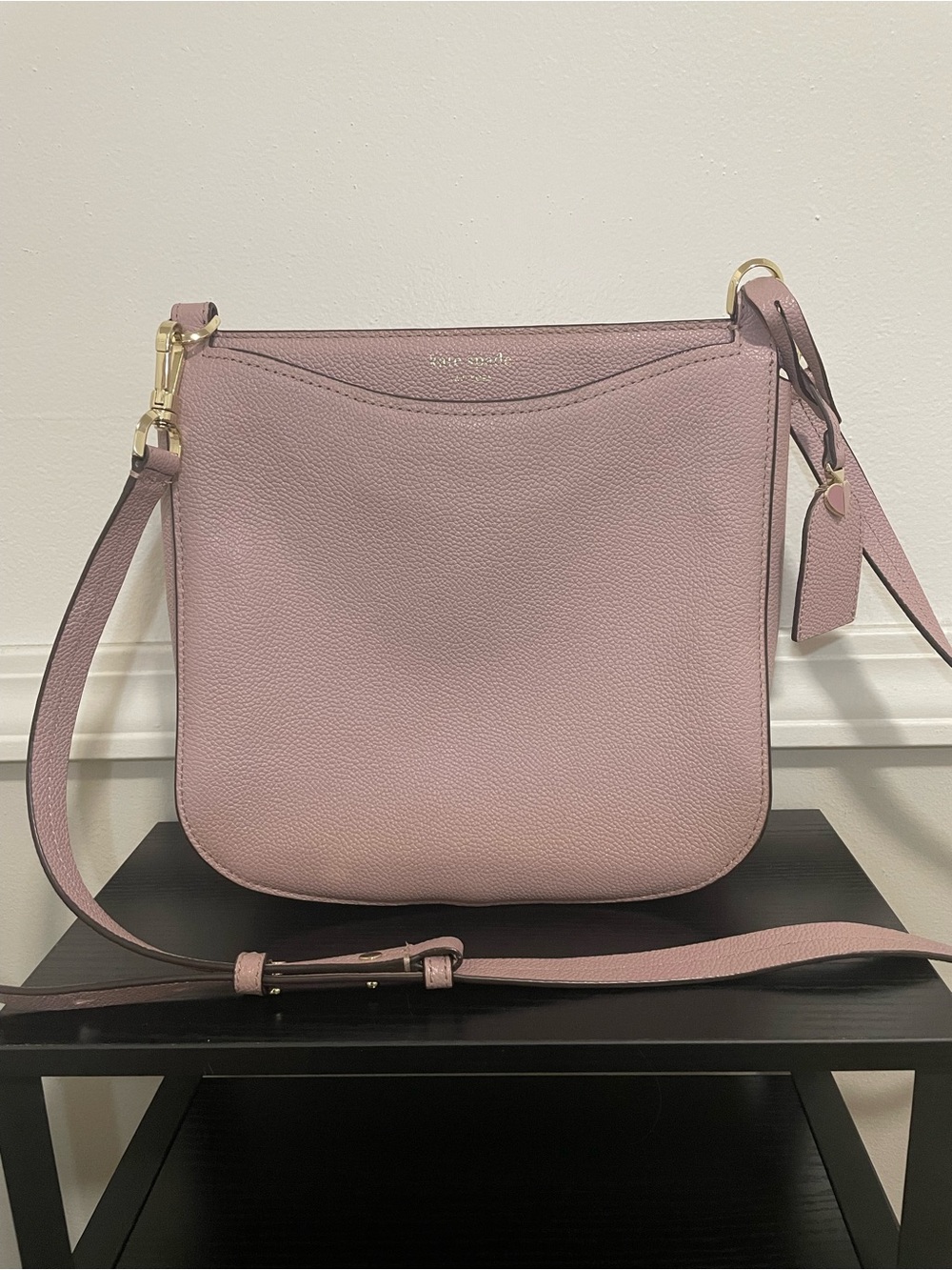kate spade Dusty Pink Leather Crossbody Bag
